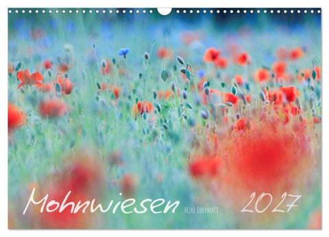 Mohnwiesen (Wandkalender 2027 DIN A3 quer), CALVENDO Monatskalender