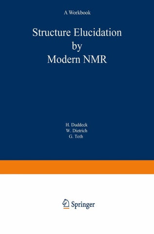 Structure Elucidation by Modern NMR