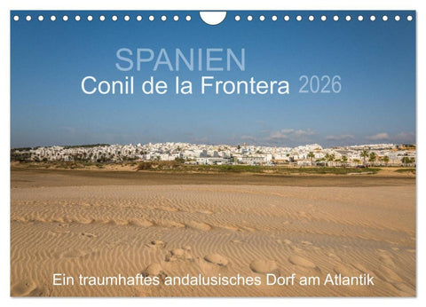 Conil de la Frontera - Ein traumhaftes andalusisches Dorf am Atlantik (Wandkalender 2026 DIN A4 quer), CALVENDO Monatskalender