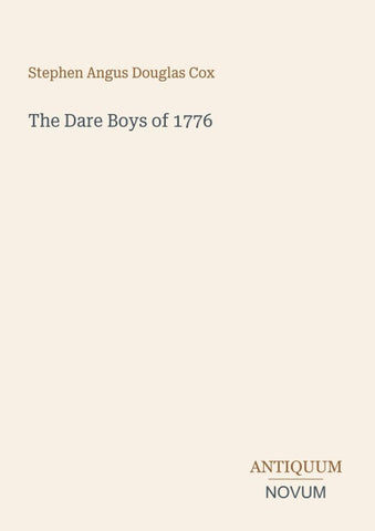 The Dare Boys of 1776