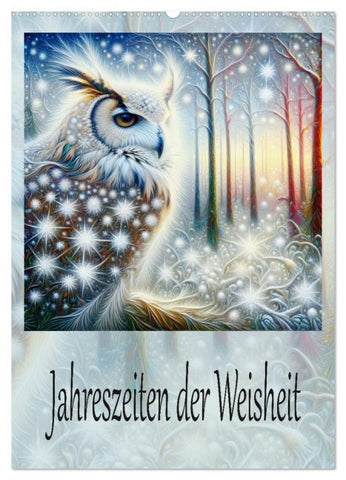 Jahreszeiten der Weisheit (Wandkalender 2027 DIN A2 hoch), CALVENDO Monatskalender