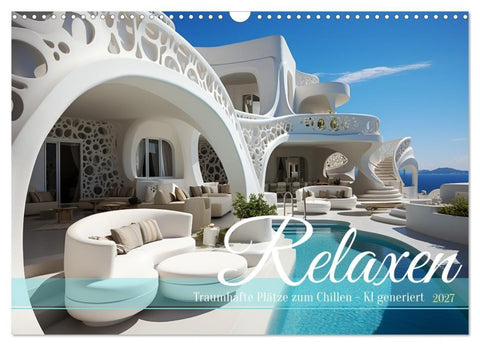 Relaxen (Wandkalender 2027 DIN A3 quer), CALVENDO Monatskalender