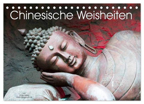Chinesische Weisheiten (Tischkalender 2027 DIN A5 quer), CALVENDO Monatskalender