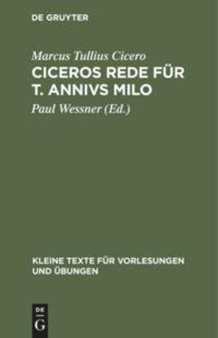 Ciceros Rede für T. Annivs Milo