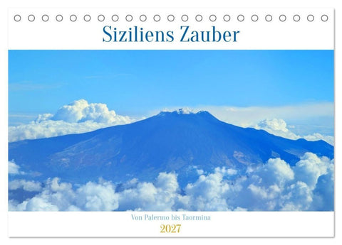 Siziliens Zauber – Von Palermo bis Taormina (Tischkalender 2027 DIN A5 quer), CALVENDO Monatskalender