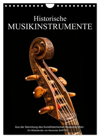 Historische Musikinstrumente (Wandkalender 2027 DIN A4 hoch), CALVENDO Monatskalender