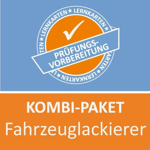 Kombi-Paket Fahrzeuglackierer Lernkarten