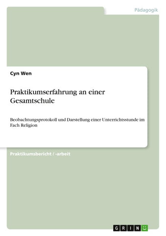 Praktikumserfahrung an einer Gesamtschule