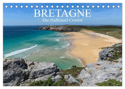 Bretagne - Die Halbinsel Crozon (Tischkalender 2026 DIN A5 quer), CALVENDO Monatskalender