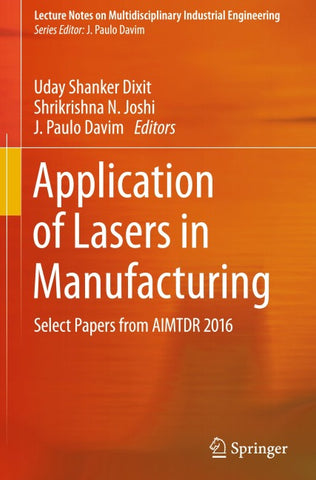 Application of Lasers in Manufacturing