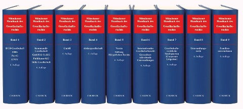 Münchener Handbuch des Gesellschaftsrechts Gesamtwerk