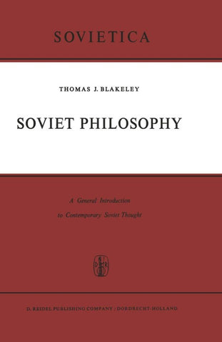 Soviet Philosophy