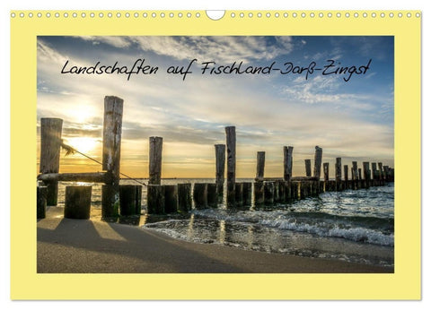 Landschaften auf Fischland-Darß-Zingst (Wandkalender 2027 DIN A3 quer), CALVENDO Monatskalender