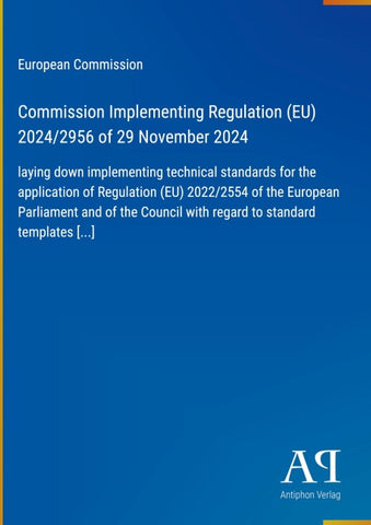 Commission Implementing Regulation (EU) 2024/2956 of 29 November 2024