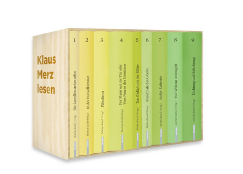 Klaus Merz. Werkausgabe in neun Bänden