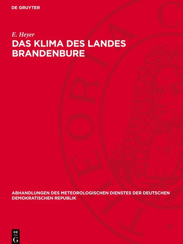 Das Klima des Landes Brandenbure