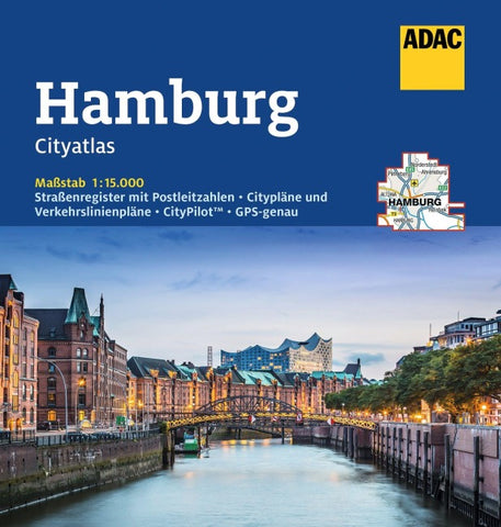 ADAC Cityatlas Hamburg 1:15.000