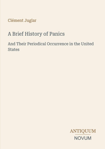 A Brief History of Panics