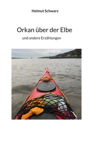Orkan über der Elbe