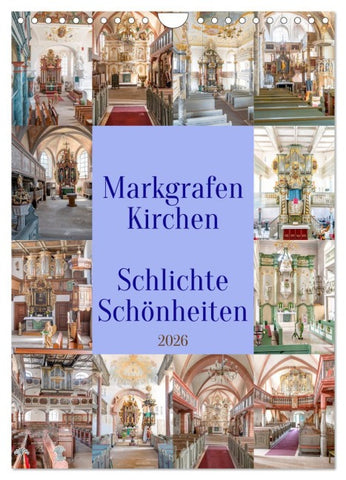 Markgrafenkirchen (Wandkalender 2026 DIN A4 hoch), CALVENDO Monatskalender