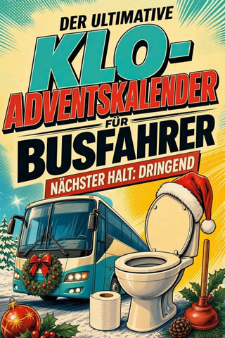 Der ultimative Klo-Adventskalender für Busfahrer