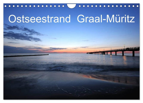 Ostseestrand Graal-Müritz (Wandkalender 2026 DIN A4 quer), CALVENDO Monatskalender