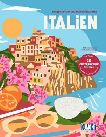 Italien - Das große Ausmalbuch nach Zahlen