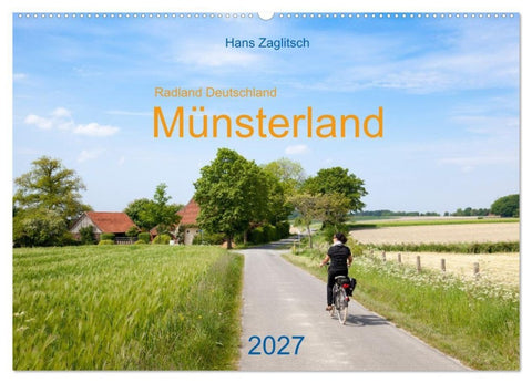 Radland Deutschland - Münsterland (Wandkalender 2027 DIN A2 quer), CALVENDO Monatskalender