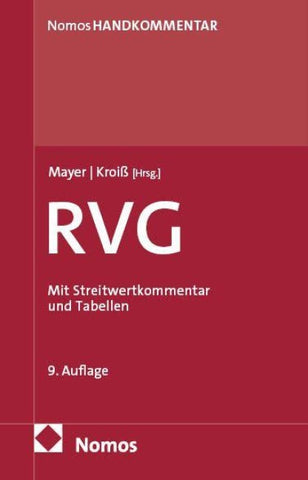 Rechtsanwaltsvergütungsgesetz: RVG