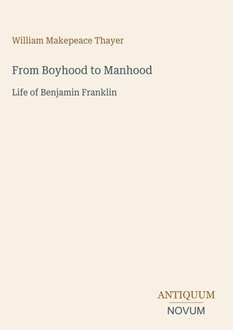 From Boyhood to Manhood