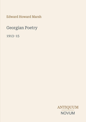 Georgian Poetry