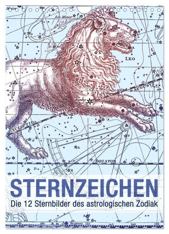 Sternzeichenkalender (Wandkalender 2027 DIN A4 hoch), CALVENDO Monatskalender
