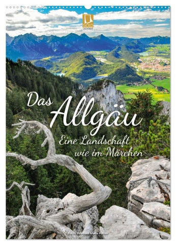Das Allgäu - eine Landschaft wie im Märchen (Wandkalender 2027 DIN A2 hoch), CALVENDO Monatskalender
