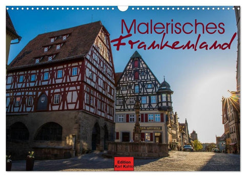 Malerisches Frankenland (Wandkalender 2027 DIN A3 quer), CALVENDO Monatskalender