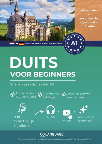 Duits voor beginners - Snel en praktisch naar A1!