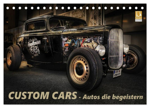 Custom Cars - Autos die begeistern (Tischkalender 2027 DIN A5 quer), CALVENDO Monatskalender