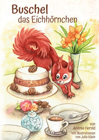 Buschel, das Eichhörnchen