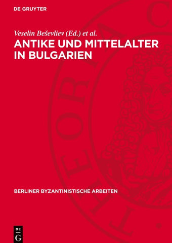 Antike und Mittelalter in Bulgarien