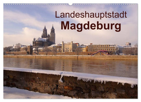 Landeshauptstadt Magdeburg (Wandkalender 2027 DIN A2 quer), CALVENDO Monatskalender
