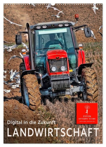 Landwirtschaft - digital in die Zukunft (Wandkalender 2027 DIN A2 hoch), CALVENDO Monatskalender