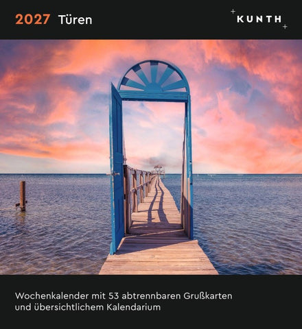 Türen - KUNTH Postkartenkalender 2027