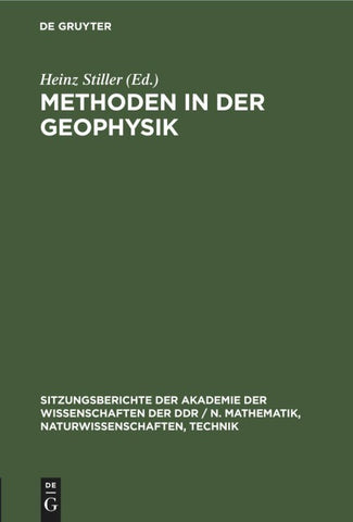 Methoden in der Geophysik