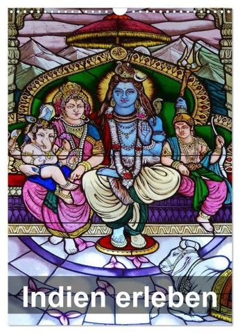 Indien erleben (Wandkalender 2027 DIN A3 hoch), CALVENDO Monatskalender