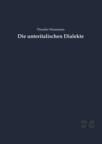 Die unteritalischen Dialekte