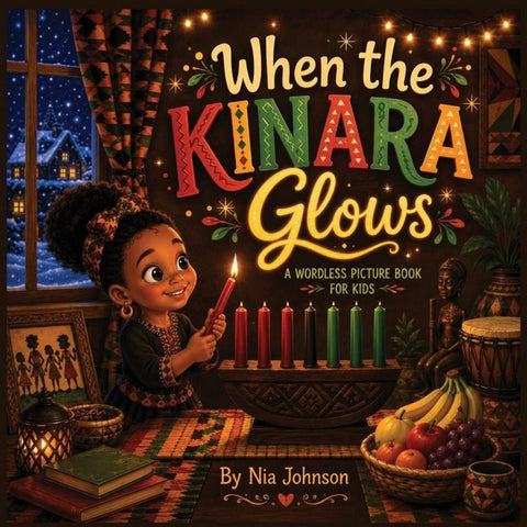 When the Kinara Glows A Wordless Picture Book for Kids