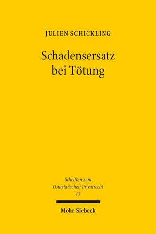 Schadensersatz bei Tötung