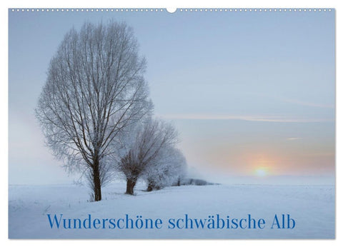 Wunderschöne schwäbische Alb (Wandkalender 2026 DIN A2 quer), CALVENDO Monatskalender