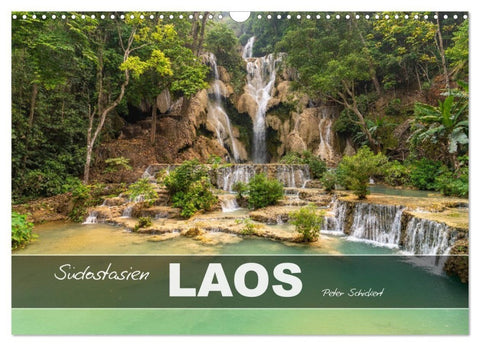 Südostasien - Laos (Wandkalender 2027 DIN A3 quer), CALVENDO Monatskalender