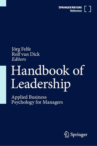 Handbook of Leadership