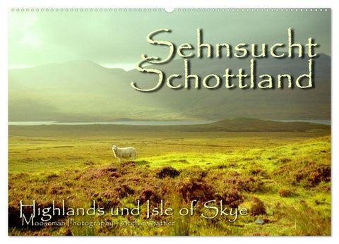 Sehnsucht Schottland (Wandkalender 2027 DIN A2 quer), CALVENDO Monatskalender